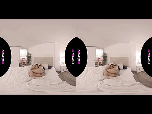 ❤️ PORNBCN VR שתי לסביות צעירות מתעוררות חרמניות במציאות מדומה 4K 180 תלת מימדית ז'נבה בלוצ'י קתרינה מורנו סרטון סקס אצלנו ❤